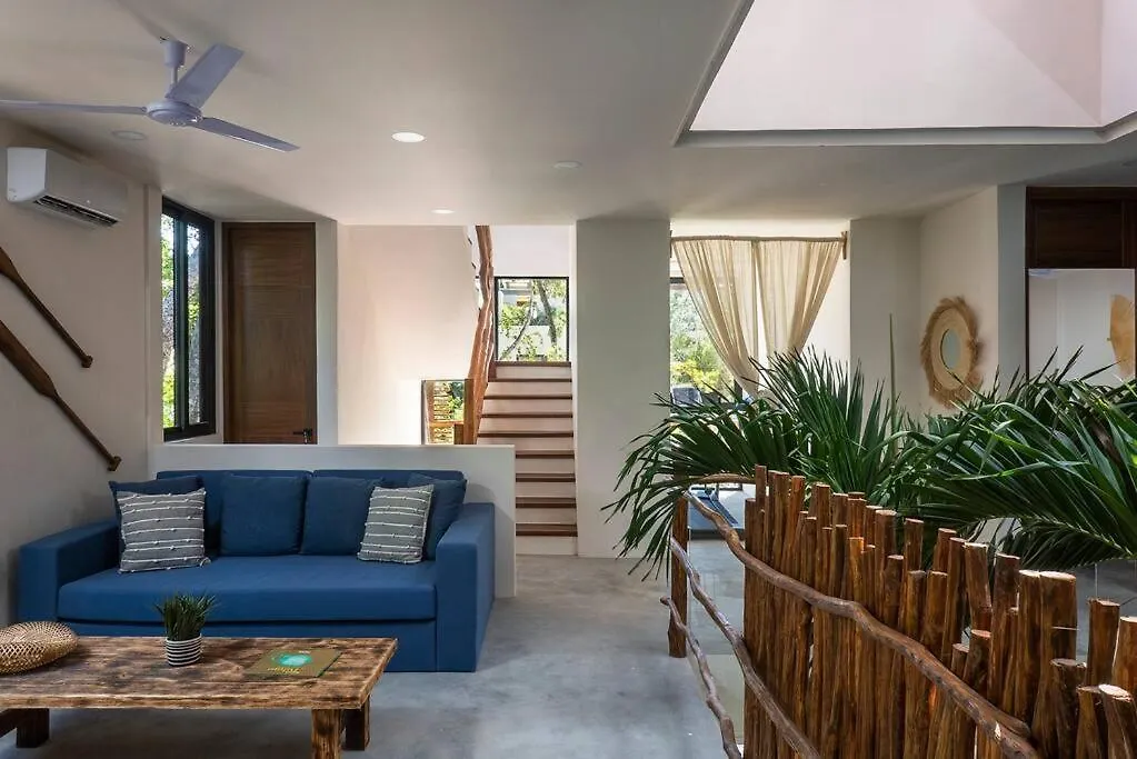 Twin Villas 8Br, Concierge, Gated ,Jacuzzi, Paddle Court Tulum 0*,