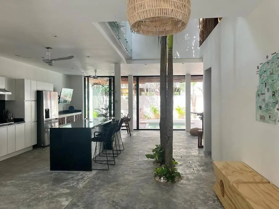 Holiday home Twin Villas 8Br, Concierge, Gated ,Jacuzzi, Paddle Court Tulum Mexico