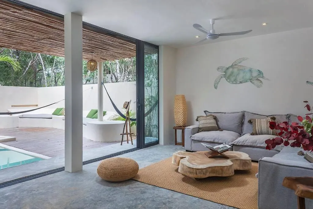 Twin Villas 8Br, Concierge, Gated ,Jacuzzi, Paddle Court Tulum 0*,
